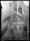 Cathédrale Notre-Dame de Constance : détail de l'escalier en colimaçon