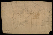 Plan du cadastre napoléonien - Bertangles : A et B