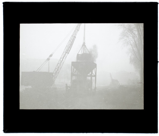 Port d'Aval brouillard - 1932