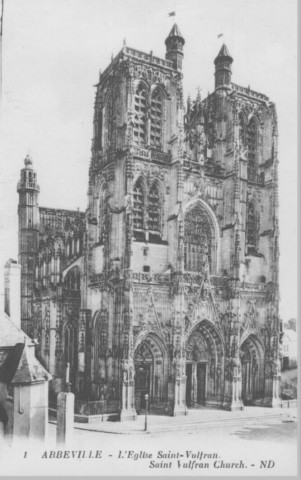 Abbeville. L'église Saint-Wulfran - Saint-Wulfran church