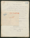 Témoignage de Duchénois d'Apremont, Jean (Capitaine) et correspondance avec Jacques Péricard