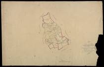 Plan du cadastre napoléonien - Poix-De-Picardie (Saint-Romain) : tableau d'assemblage