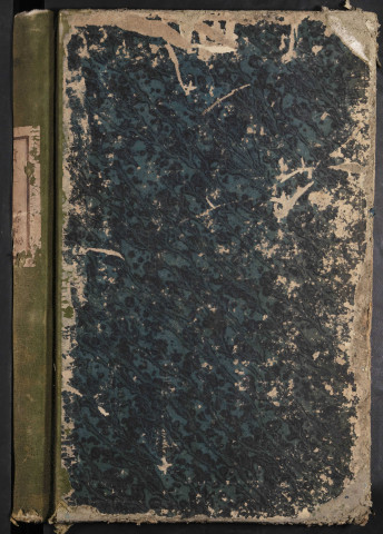 Maison d'arrêt d'Abbeville. Détenus en correctionnel. Registre d'écrou : numéros 1 à 952. 26 août 1861 - 13 avril 1863