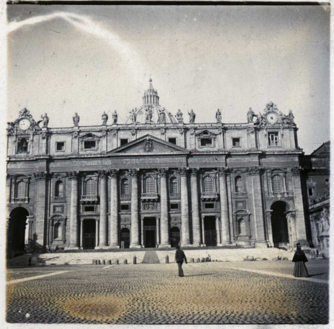 Rome - façade de la basilique Saint-Pierre