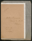 Témoignage de François, Adolphe et correspondance avec Jacques Péricard