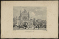 Eglise de Notre-Dame de Liesse, procession de la châsse. (Picardie)