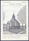Givenchy-le-Noble (Pas-de-Calais) : église Saint-Brigue - (Reproduction interdite sans autorisation - © Claude Piette)