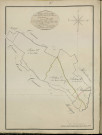 Plan du cadastre napoléonien - Atlas cantonal - Beaucourt-sur-L'hallue (Beaucourt) : tableau d'assemblage