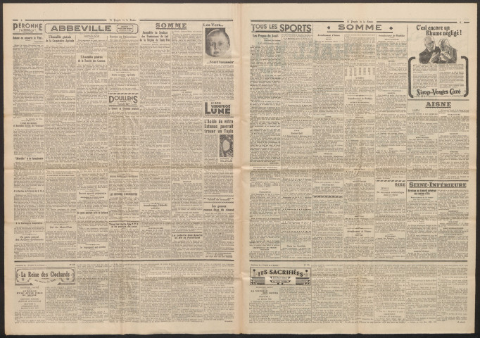 Le Progrès de la Somme, numéro 21321, 27 janvier 1938