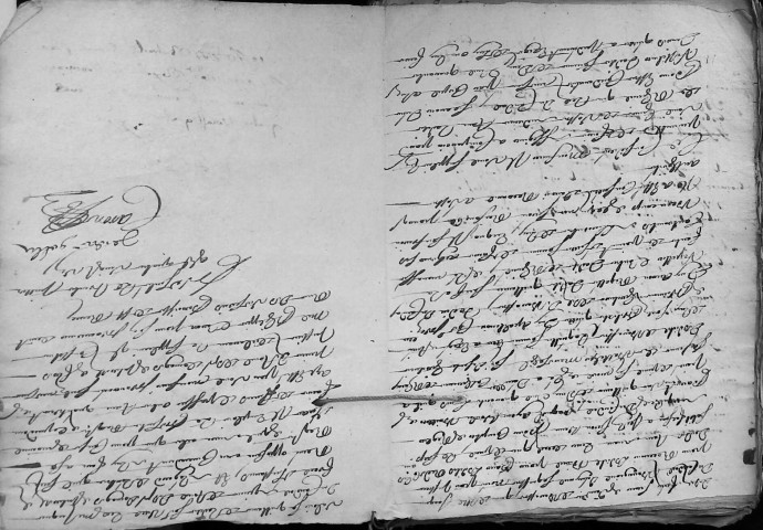 Etude de Me Philippe Caron à Amiens (étude n°1). Minutes de l'année 1684