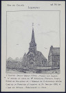 Ivergny (Pas-de-Calais) : l'église Saint-Vaast - (Reproduction interdite sans autorisation - © Claude Piette)