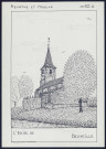 Beuveille (Meurthe-et-Moselle) : l'église - (Reproduction interdite sans autorisation - © Claude Piette)