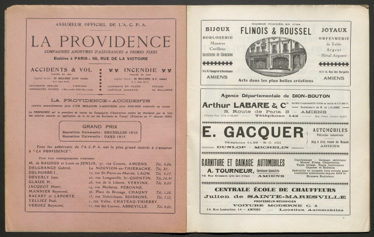 L'Automobile au Pays Picard. Revue mensuelle de l'Automobile-Club de Picardie et de l'Aisne, 246, mars 1932