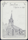 Toeufles : l'église en 1978 - (Reproduction interdite sans autorisation - © Claude Piette)