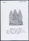 Ribemont-sur-Ancre : petit oratoire en briques - (Reproduction interdite sans autorisation - © Claude Piette)