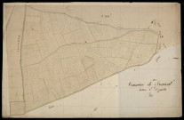 Plan du cadastre napoléonien - Beauval : E1