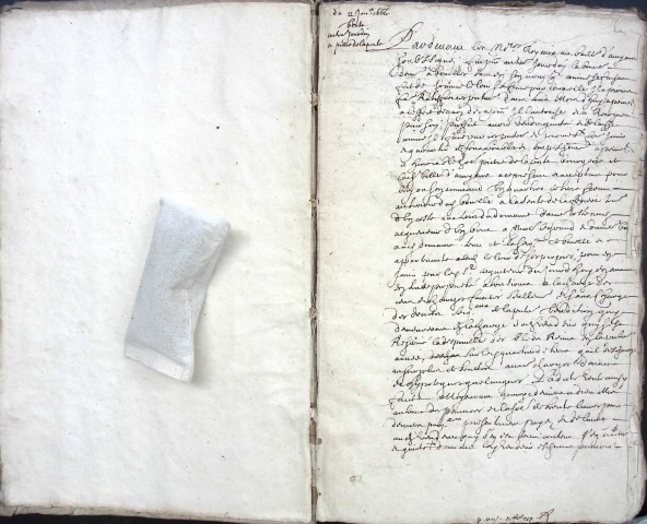 Etude de Me Antoine Perdu à Amiens (étude n°26). Minutes de l'année 1666