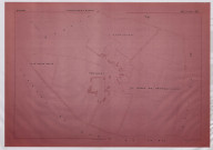Plan du cadastre rénové - Lahaye-Saint-Romain : section AD