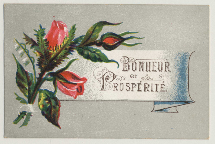 Bonheur et prospérité. Des roses