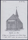 Noyelles-sur-Mer : église de l'Assomption de la Sainte Vierge - (Reproduction interdite sans autorisation - © Claude Piette)