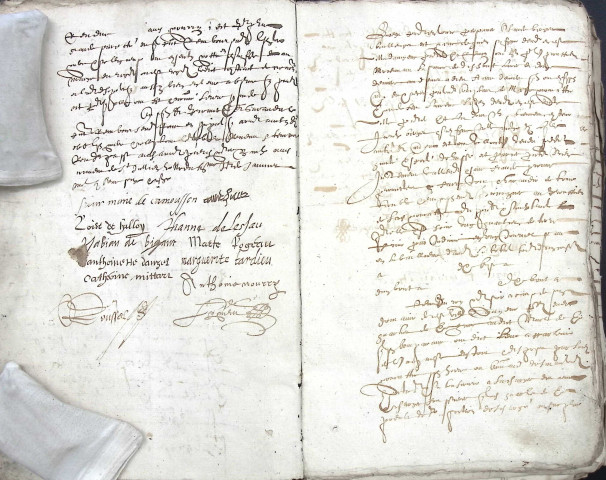 Etude de Me Antoine Limeux à Amiens (étude n°11). Minutes de l'année 1616