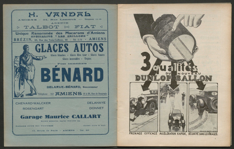 L'Automobile au Pays Picard. Revue mensuelle de l'Automobile-Club de Picardie et de l'Aisne, 212, mai 1929