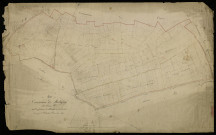 Plan du cadastre napoléonien - Martigny (Matigny) : Pâtures du Mouin (Les) ; Brûle (Le), A