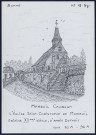 Mareuil-Caubert : église Saint-Christophe de Mareuil - (Reproduction interdite sans autorisation - © Claude Piette)