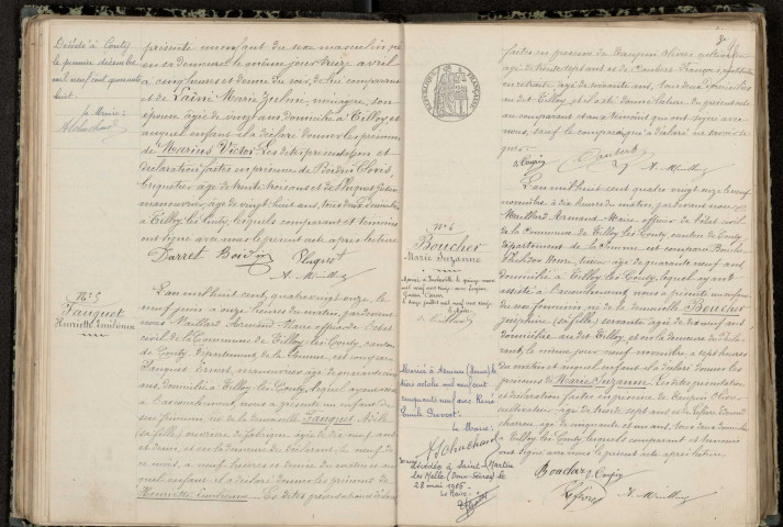 Tilloy-lès-Conty : naissances, mariages, décès