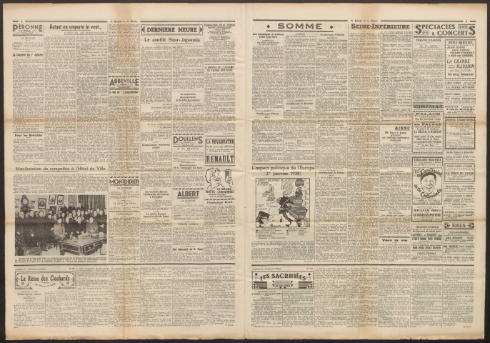 Le Progrès de la Somme, numéro 21296, 2 janvier 1938