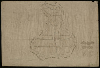 Plan du cadastre napoléonien - Proyart : tableau d'assemblage