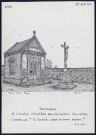 Domfront (Oise) : ancien cimetière des religieux, calvaire, chapelle - (Reproduction interdite sans autorisation - © Claude Piette)