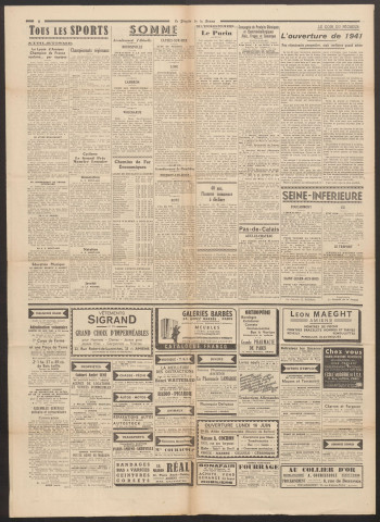 Le Progrès de la Somme, numéro 22382, 14 juin 1941