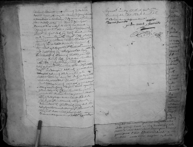 Etude de Me Augustin Perdu à Amiens (étude n°26). Minutes de l'année 1677