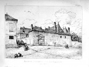 Ancienne Intendance, rue des Augustins, en 1830