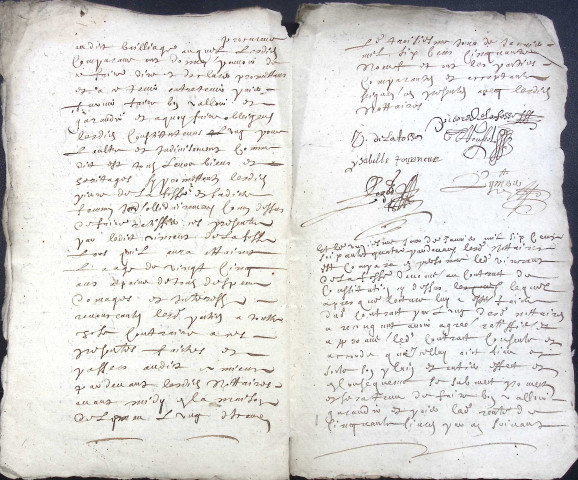 Etude de Me Antoine Limeu à Amiens (étude n°6). Minutes de l'année 1659
