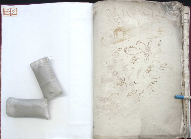 Etude de Me François De Saint-Fuscien à Amiens (étude n°26). Minutes de l'année 1585