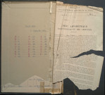 Table des successions et absences du bureau d'Amiens