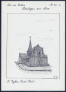 Boulogne-sur-Mer (Pas de Calais) : l'église Saint-Paul - (Reproduction interdite sans autorisation - © Claude Piette)