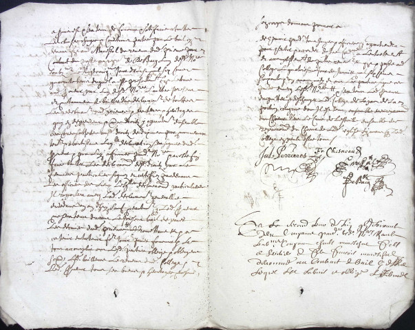 Etude de Me François Debacq à Amiens (étude n°7). Minutes de l'année 1661