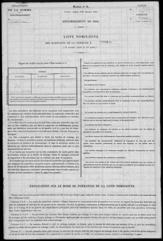 Recensement de la population : Coigneux