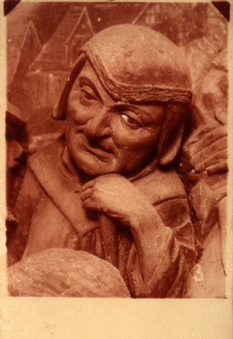 Cathédrale. Détail des sculptures du tour de choeur