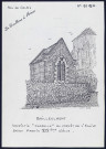 Bailleulmont (Pas-de-Calais) : sacristie chapelle au chevêt de l'église Saint-Martin - (Reproduction interdite sans autorisation - © Claude Piette)