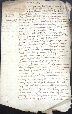 Etude de Me Antoine Limeu à Amiens (étude n°6). Minutes de l'année 1658