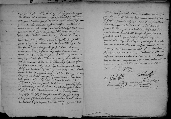 Etude de Me François Henin à Amiens (étude n°3). Minutes de l'année 1768