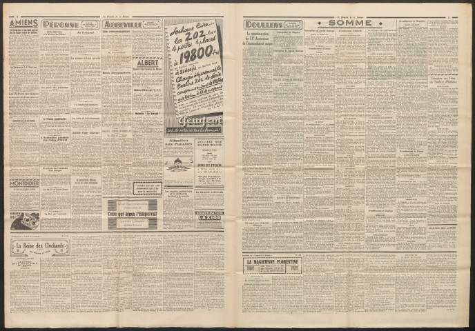 Le Progrès de la Somme, numéro 21374, 26 mars 1938