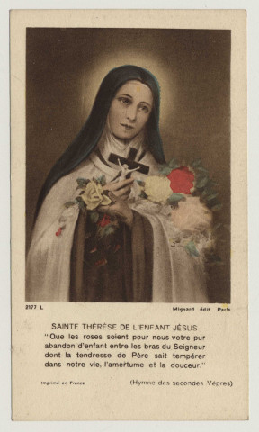 Sainte Thérèse de l'Enfant Jésus