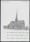 Les Authieux-sur-le-Port-Saint-Ouen (Seine-Maritime) : église Saint-Saturnin - (Reproduction interdite sans autorisation - © Claude Piette)