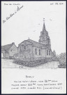 Barly (Pas-de-Calais ) : église Saint-Léger - (Reproduction interdite sans autorisation - © Claude Piette)