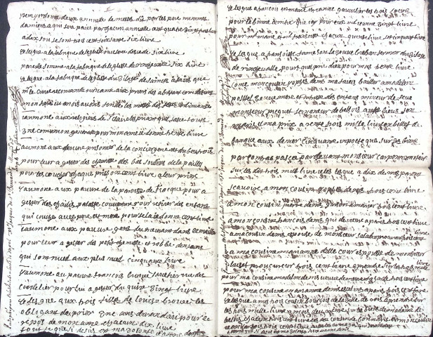 Etude de Me Nicolas Rouget à Amiens (étude n°5). Minutes des années 1722-1728